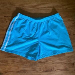 Woman’s athletic shorts. Blue size M. Champion